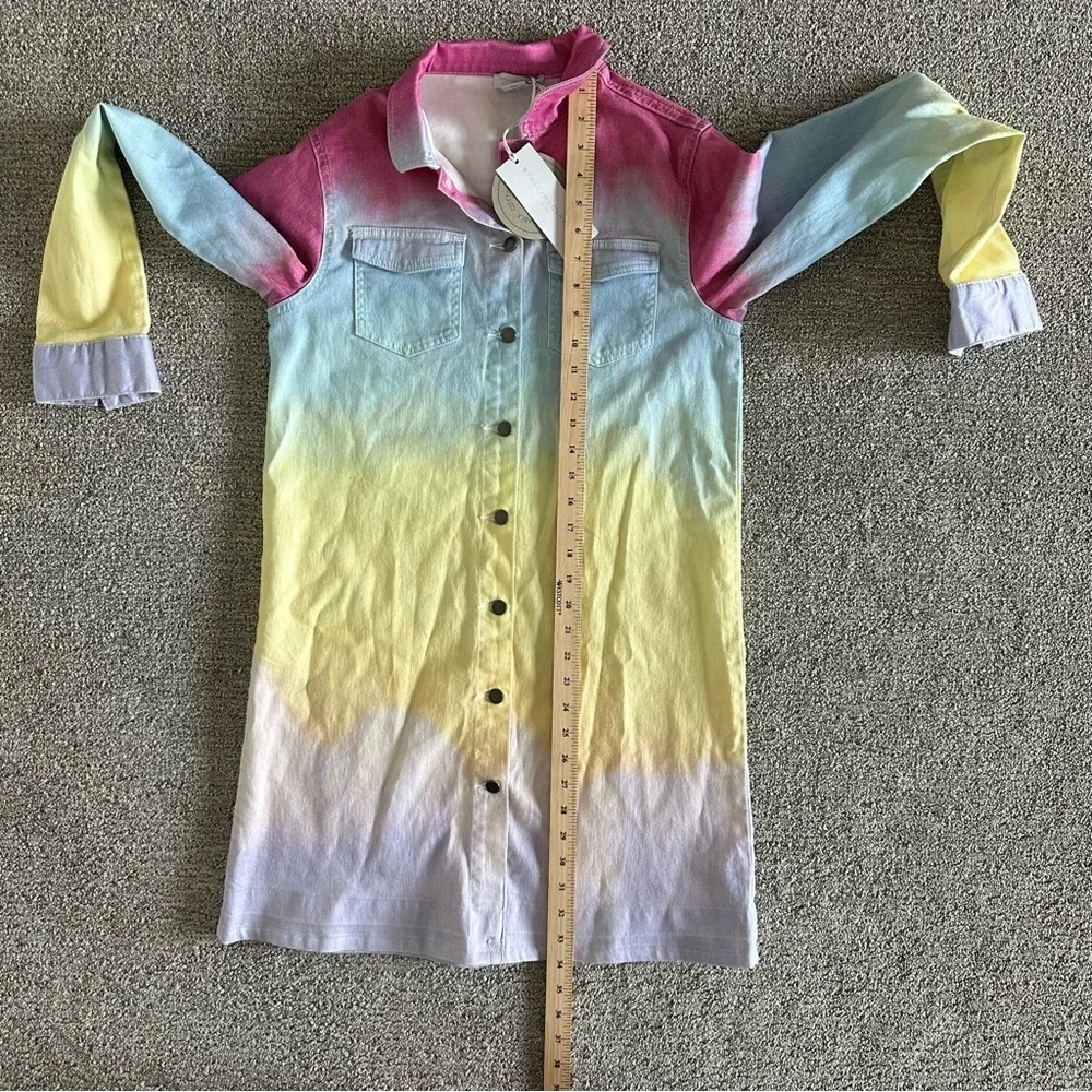 Stella McCartney Kids‎ Tie Dye Shirt Dress Size 14+